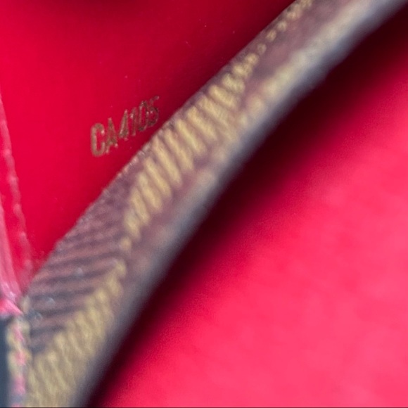 LOUIS VUITTON Emilie Wallet Damier Ebene AUTHENTIC - Picture 8 of 11